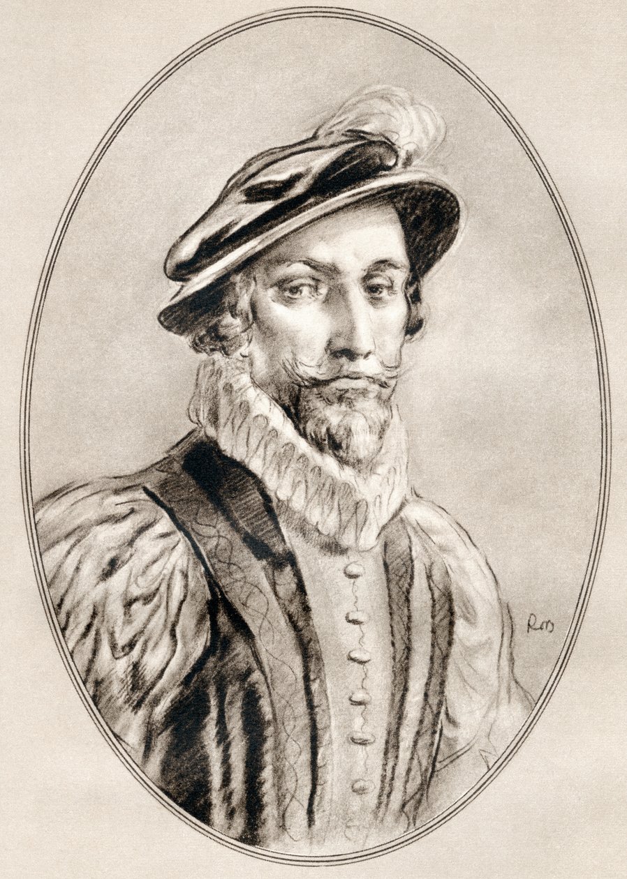 Sir Walter Raleigh, da Biografie Viventi di Uomini Famosi da Ross Gordon