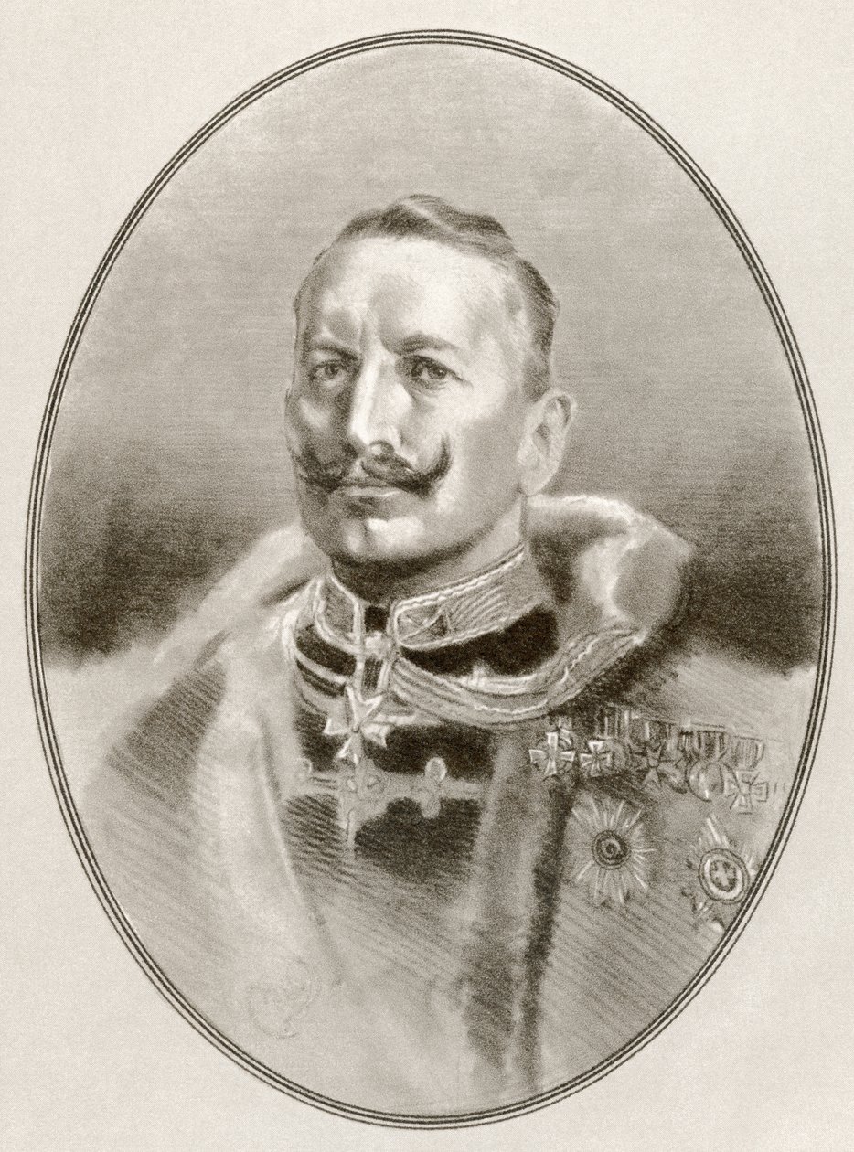 Guglielmo II, da Living Biographies of Famous Rulers da Ross Gordon