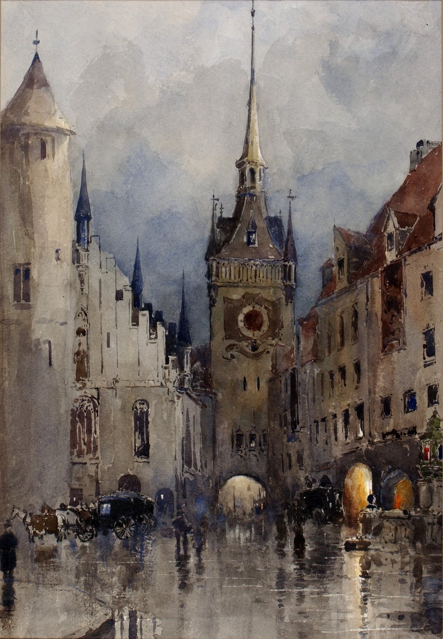 Street Scene in Munich da Ross Turner