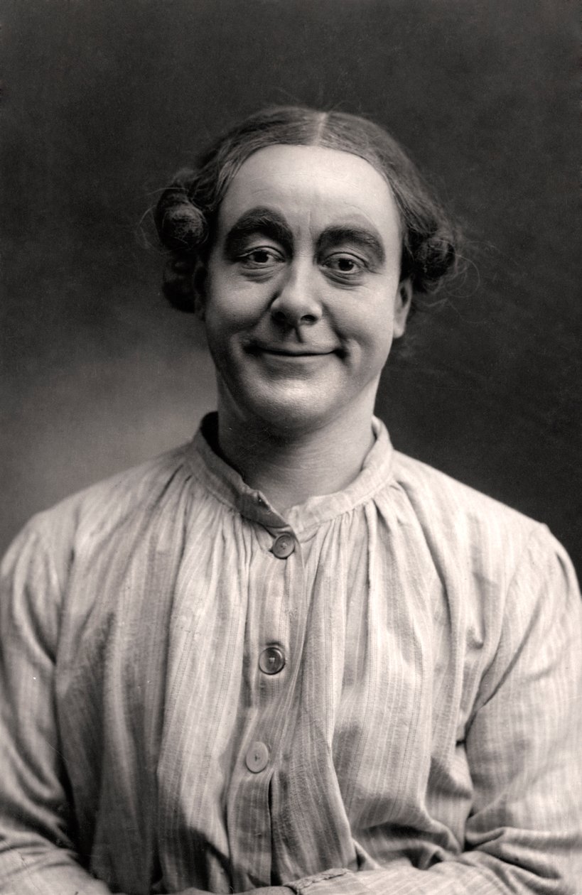 George Robey, intrattenitore di music hall da Rotary Photo