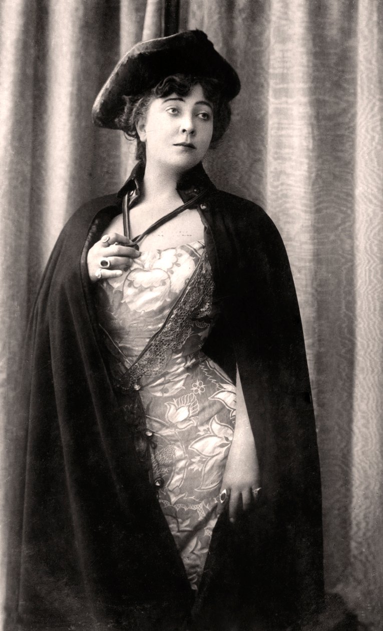 Olga Nethersole c1863-1951, attrice e produttrice teatrale inglese, inizio XX secolo da Rotary Photo