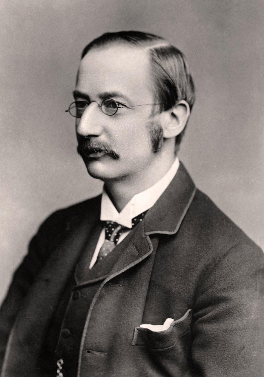 Sir Frederick Bridge 1844-1924, compositore inglese, 1907 da Rotary Photo