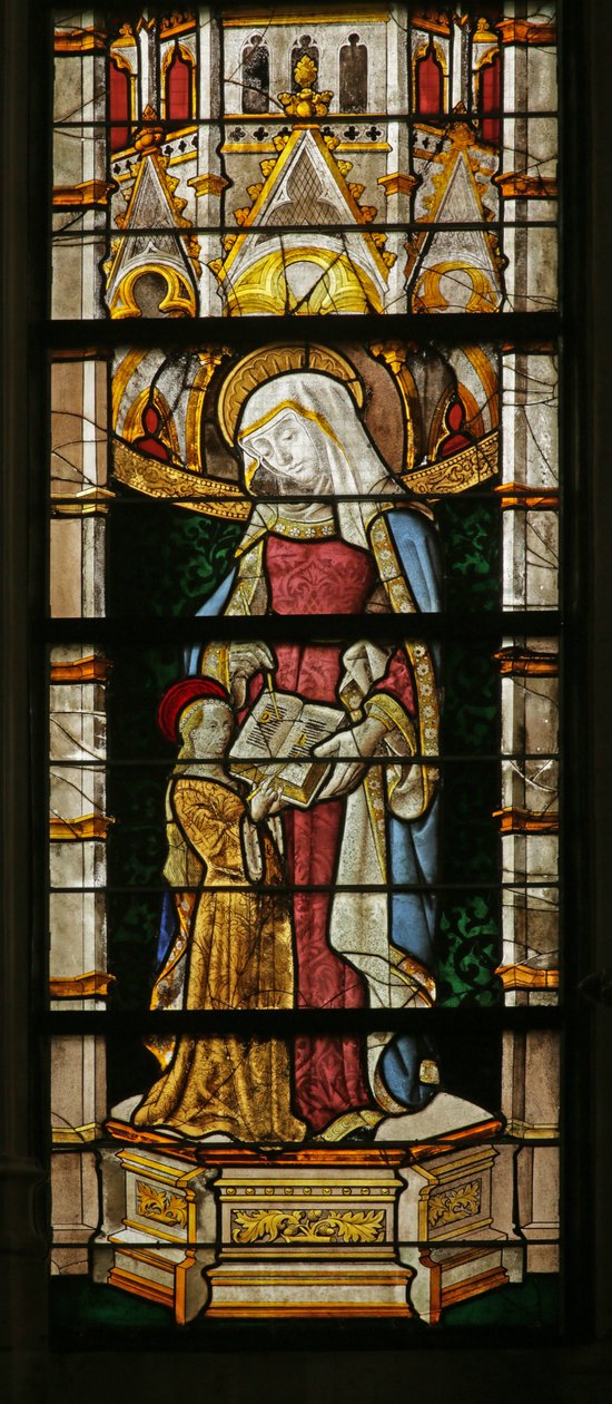 Vetrata raffigurante Sant