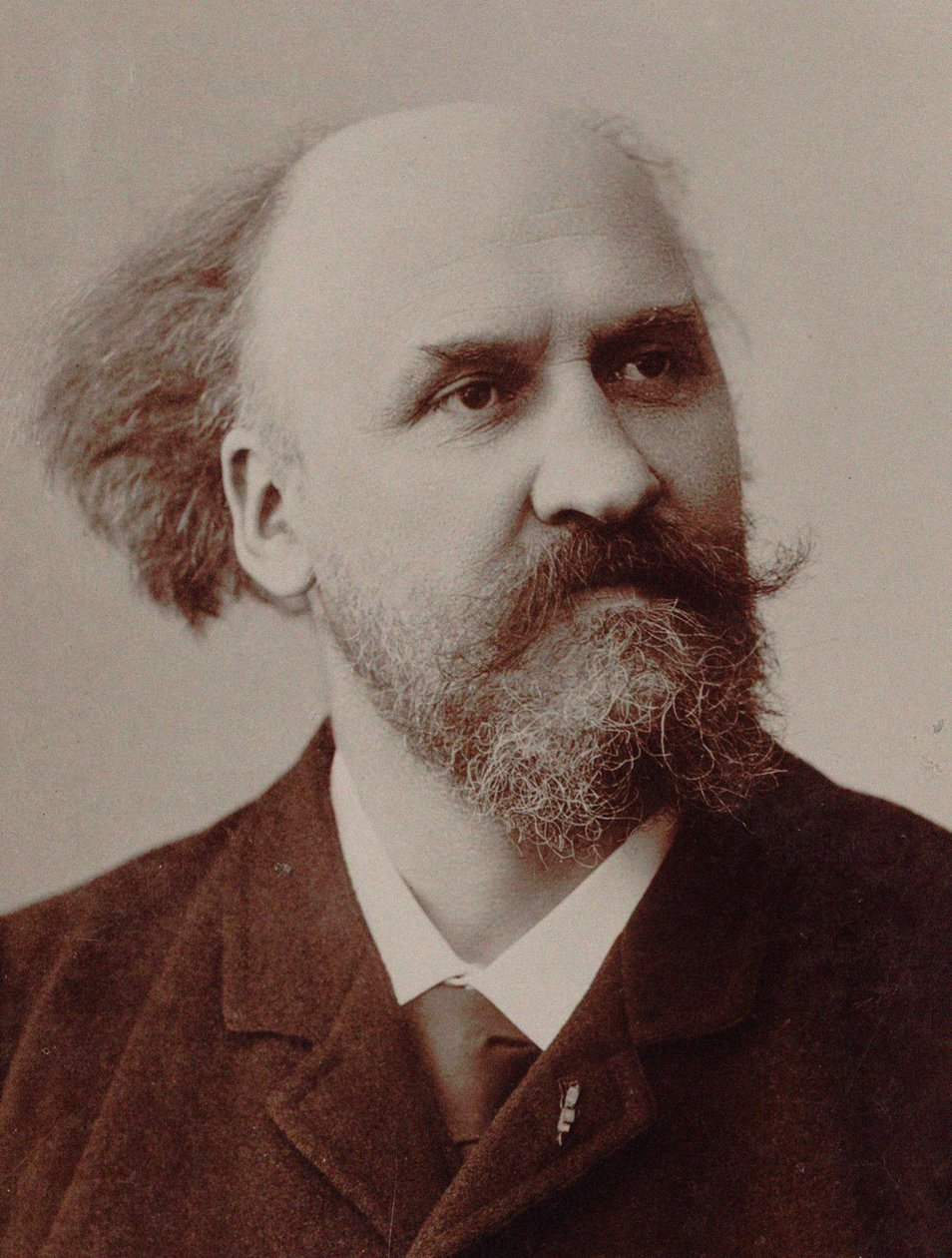 Ritratto del compositore Charles Lenepveu da Rouen . Photo studio J. Fontaine