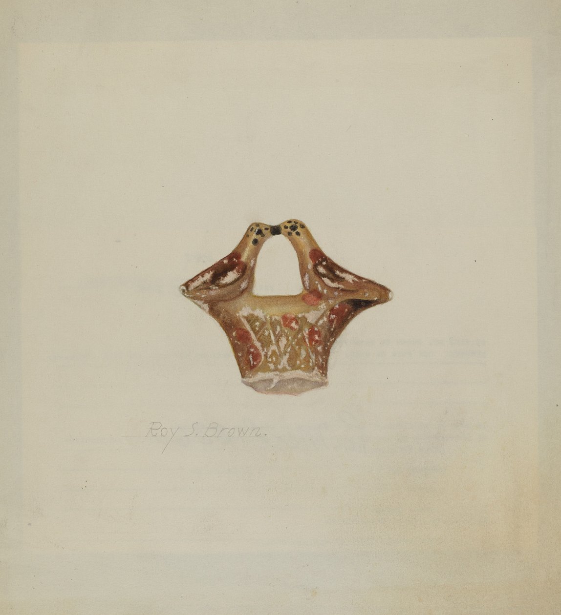 Uccelli di gesso da Roy S. Brown