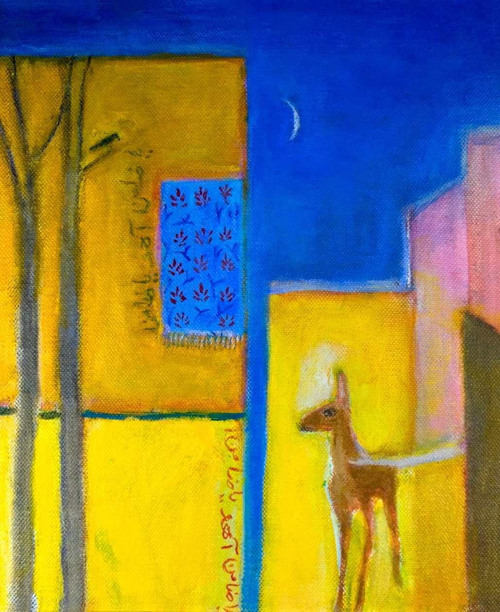 Cervo in città da Roya Salari