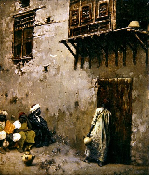 Scena nordafricana da Rubens Santoro
