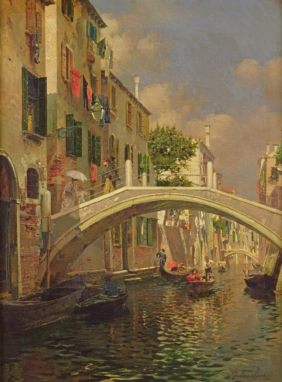 Ponte Ognissanti, San Trovaso, Venezia da Rubens Santoro