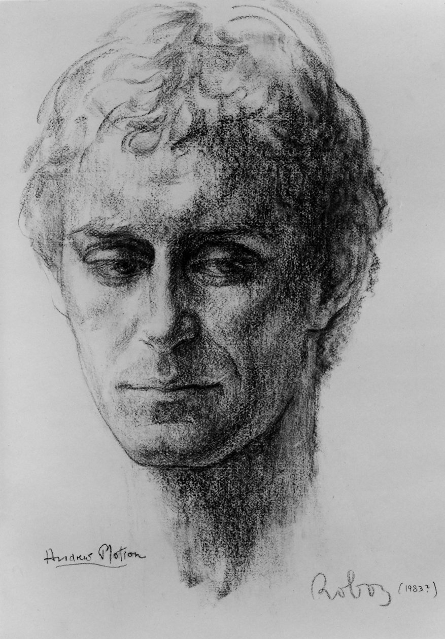 Ritratto di Andrew Motion di Zsuzsi Roboz da Rudolf Eichstaedt