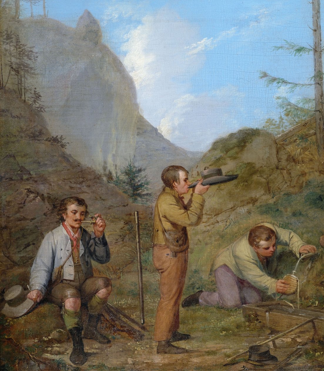 Signori Purgstall al riposo da Rudolf Swoboda der Ältere