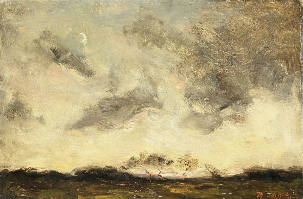 Sole della sera da Rudolf Jurriaan Stephanus Haak