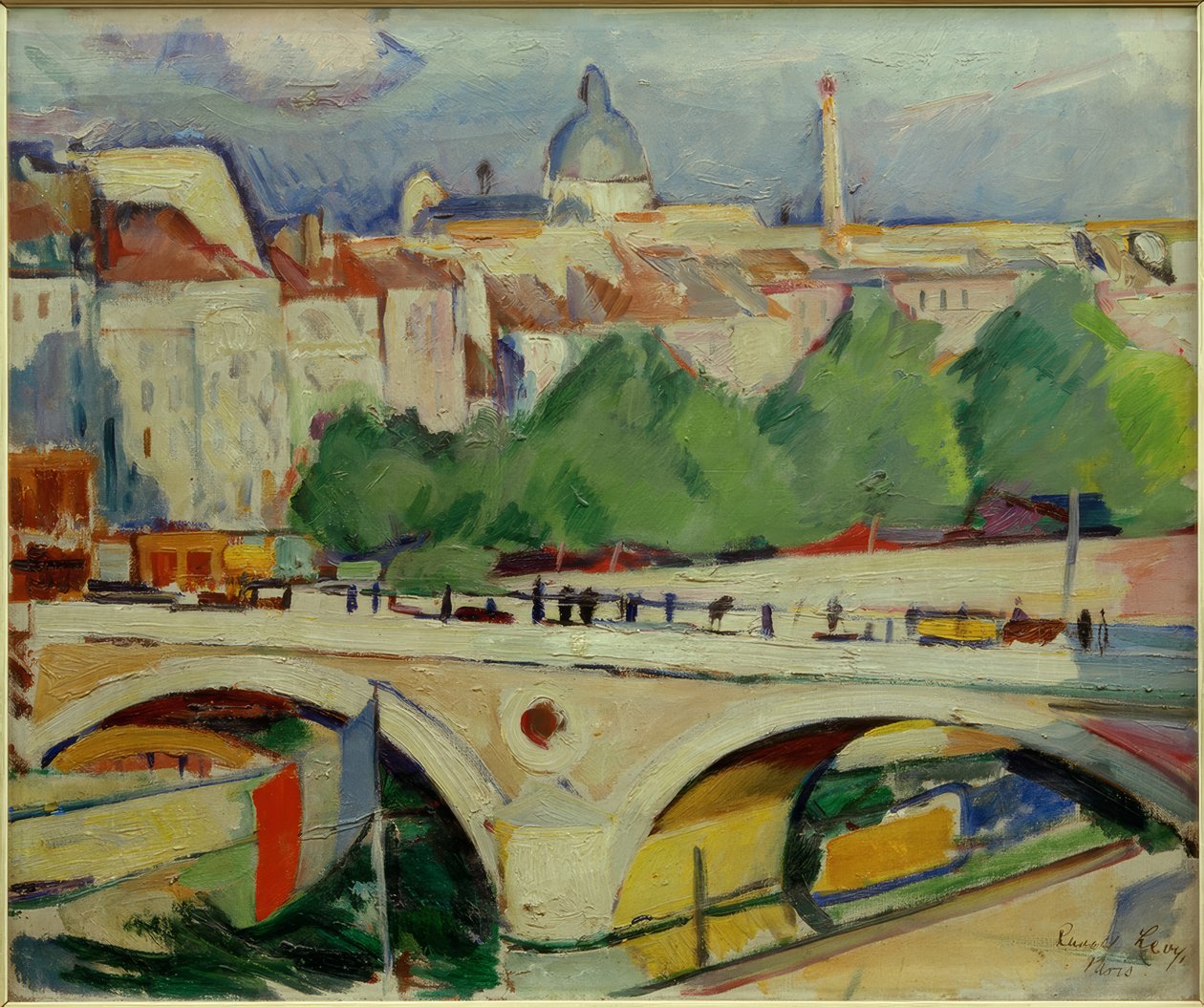 Vista del Pont Marie da Rudolf Levy