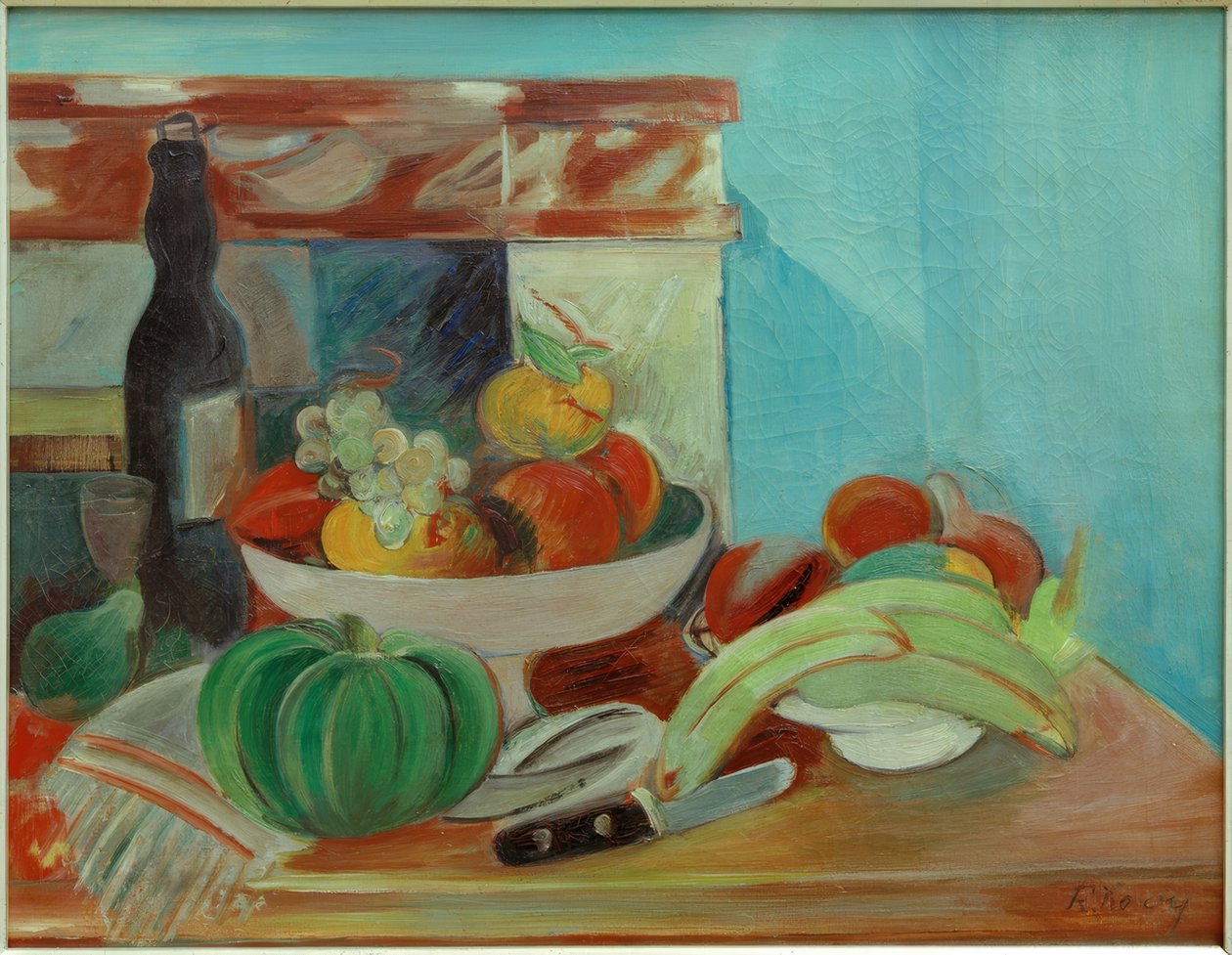 Natura morta con frutta da Rudolf Levy