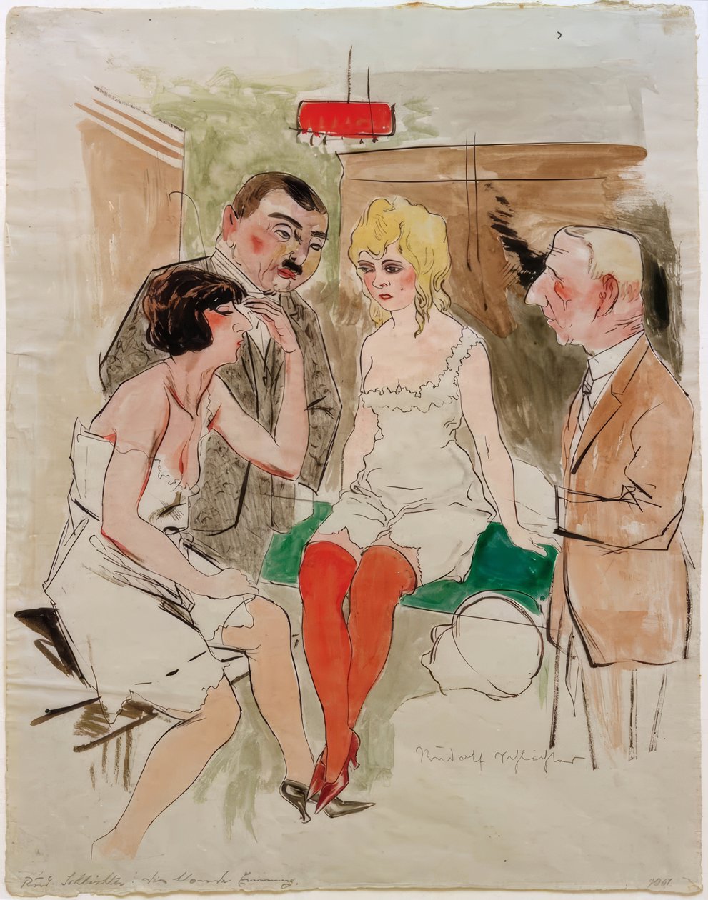 La bionda Emmy da Rudolf Schlichter