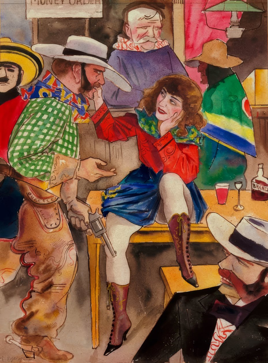 Il duro minerale californiano da Rudolf Schlichter