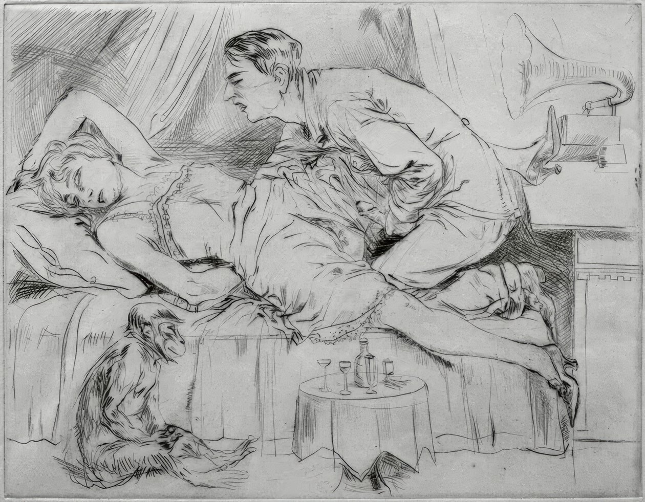 Liebesvariationen von Rudolf Schlichter