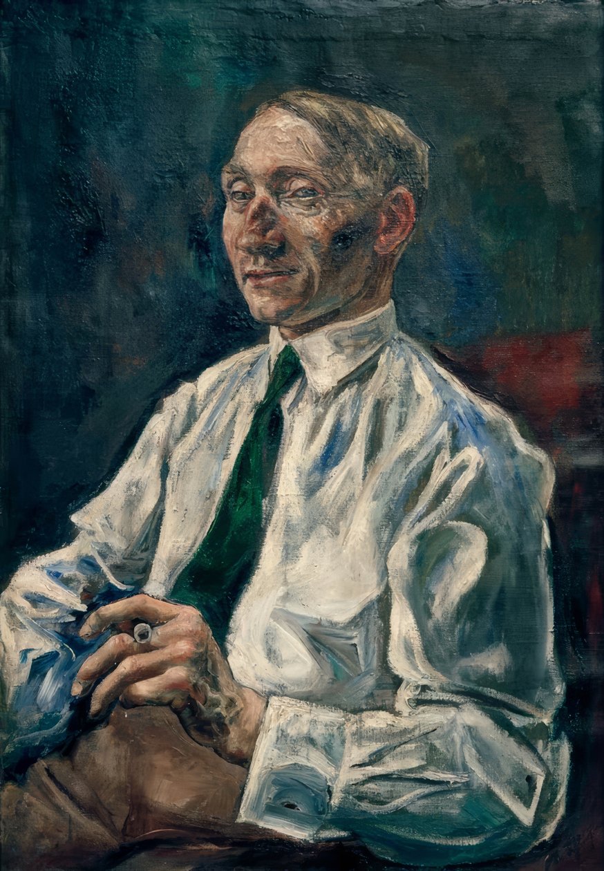 Ritratto di Henry Guilbeaux da Rudolf Schlichter