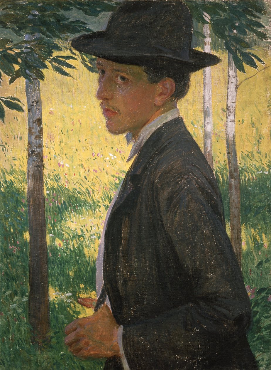 Autoritratto, circa 1905 da Rudolf Vejrych
