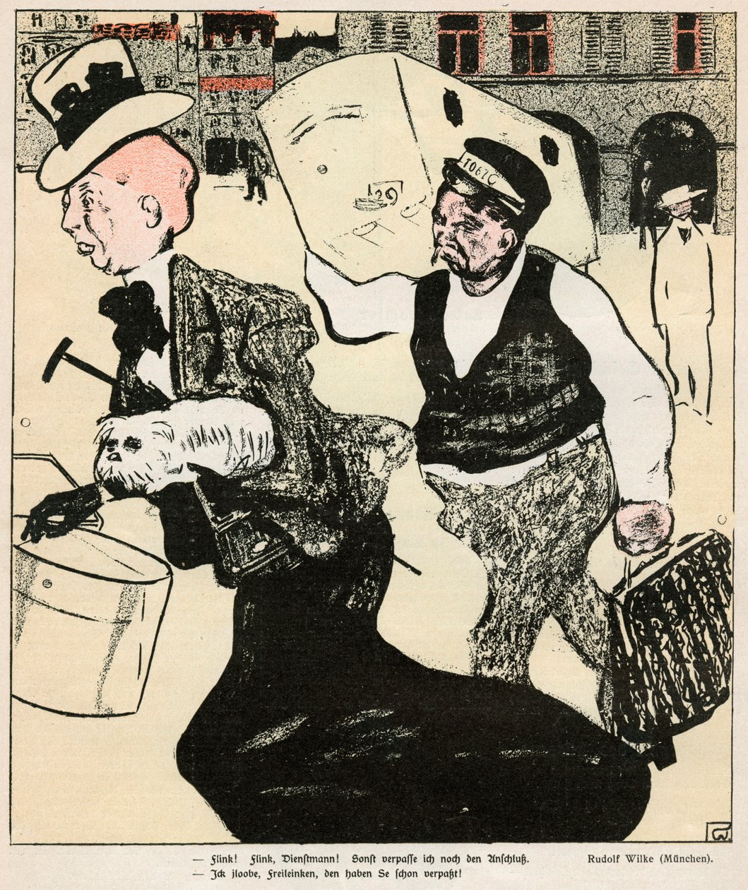 La Signora e il Portiere da Rudolf Wilke