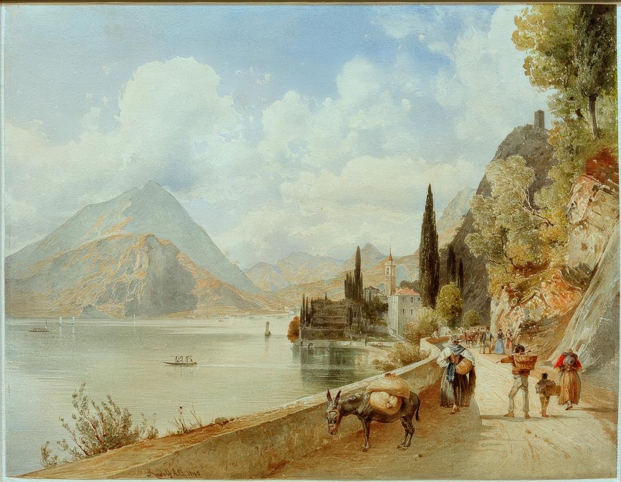 Varenna (Lombardia, Italia) da Rudolf von Alt