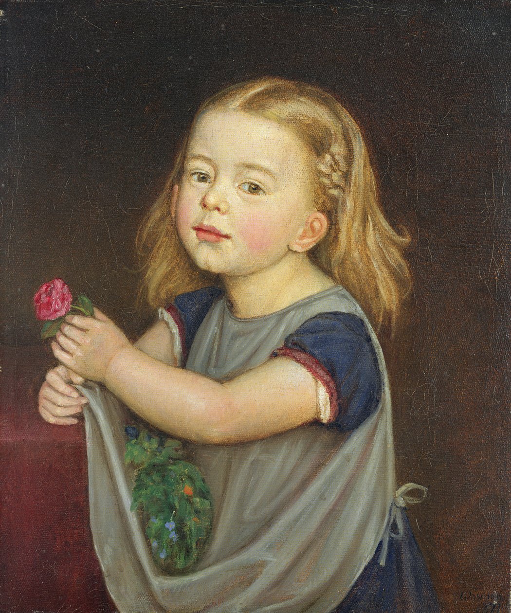 Antonia Franziska Romana Wasmann (1866-1944) 1871 da Rudolph Friedrich Wasmann