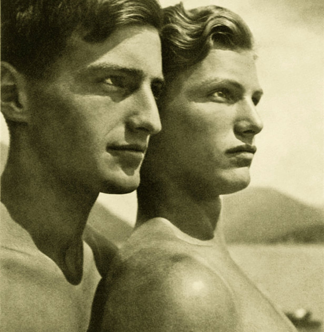 I fratelli, 1928 da Rudolph Koppitz