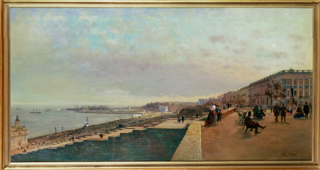Veduta di Odessa da Rudolf von Alt