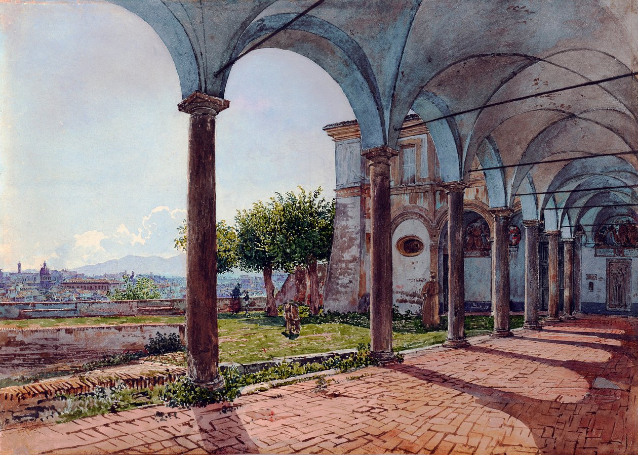 Veduta di Roma dall