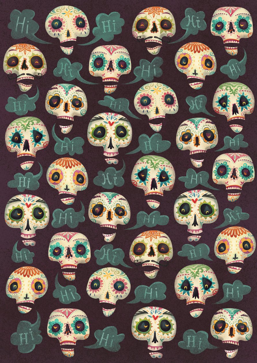 Motivo di Halloween, 2015 da Runa Anastasiya Rudaya
