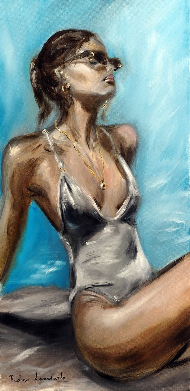 Vicino alla piscina da Ruslana Levandovska