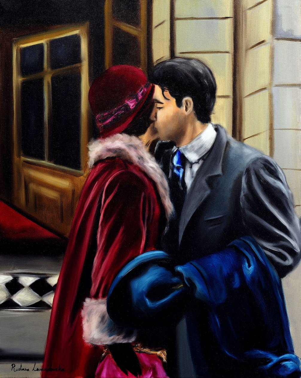 Romanticismo senza tempo, 2024 (olio su tela) da Ruslana Levandovska