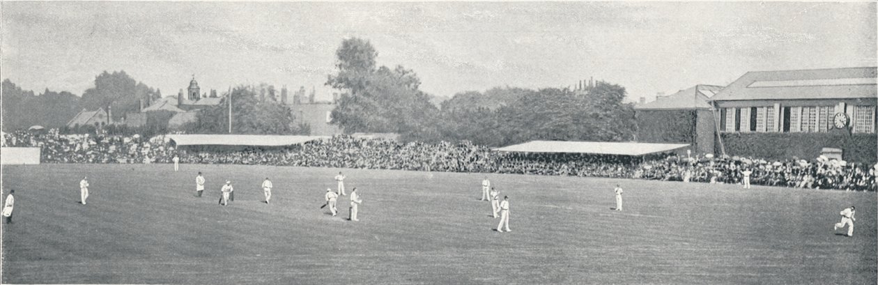 Partita di cricket universitario a Lords da Russell and Sons
