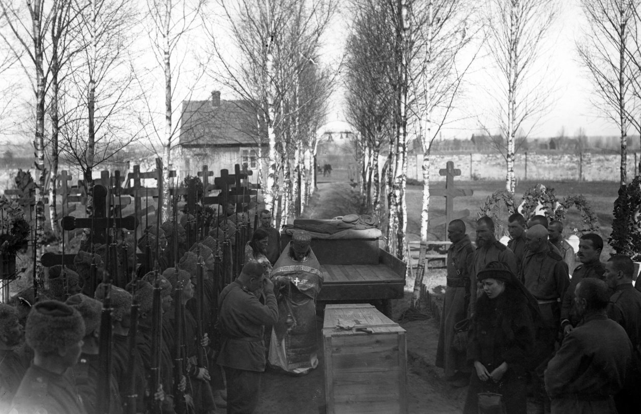 Funerale di un soldato a San Pietroburgo da Russian Photographer
