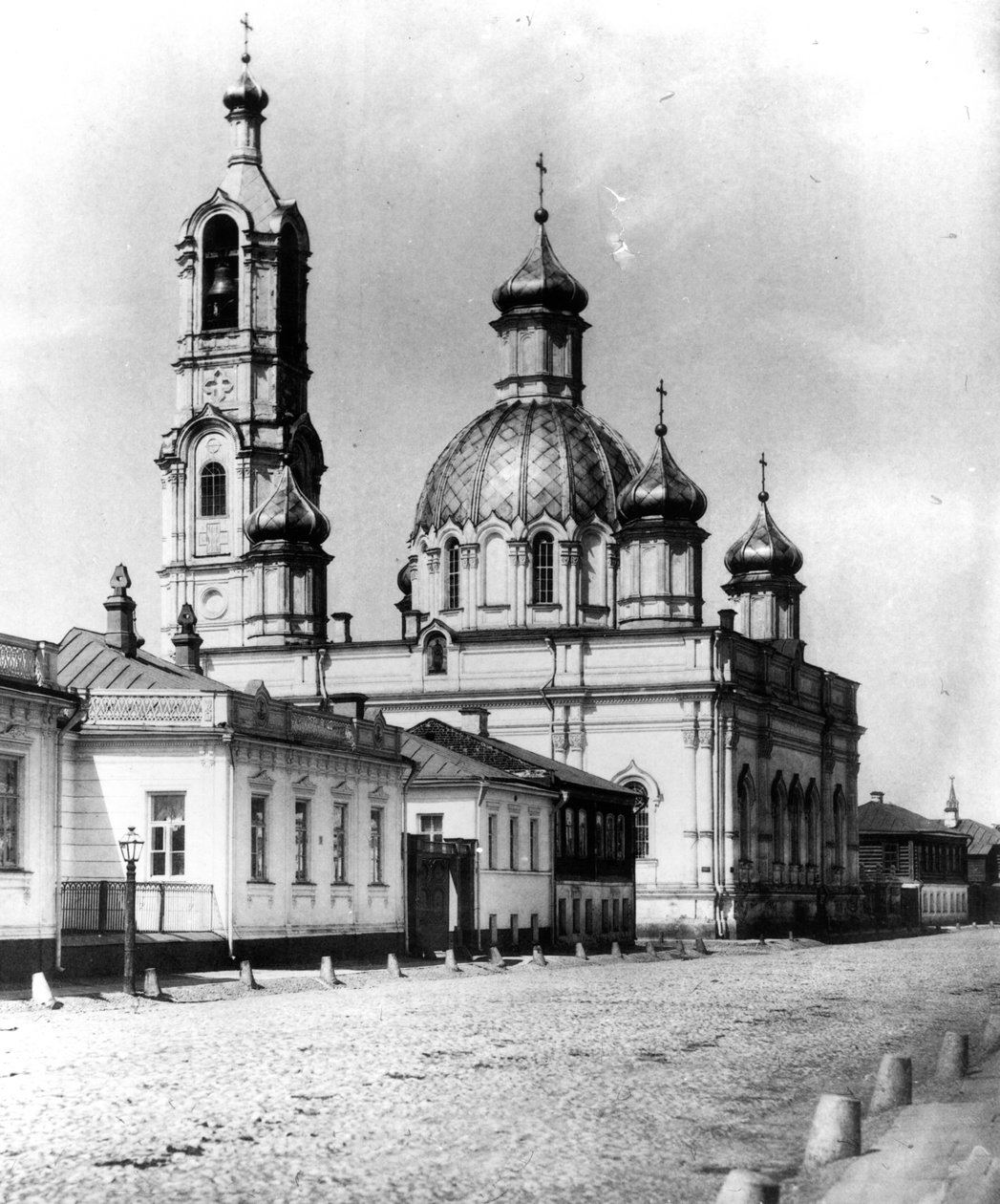 Chiesa della Dormizione, Mosca, 1857 da Russian Photographer