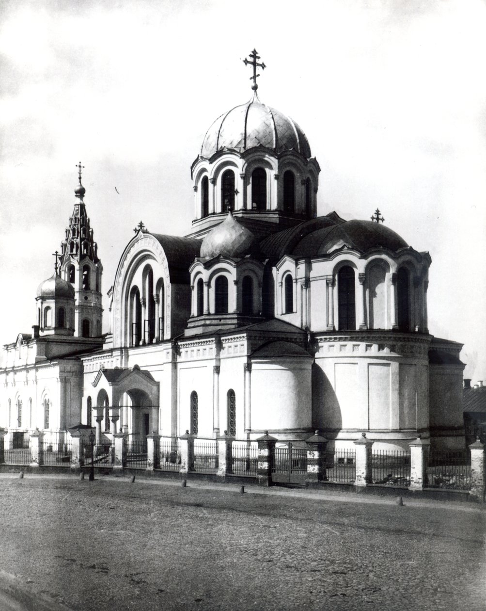Chiesa della Madre di Dio di Kazan, Mosca, 1881 da Russian Photographer