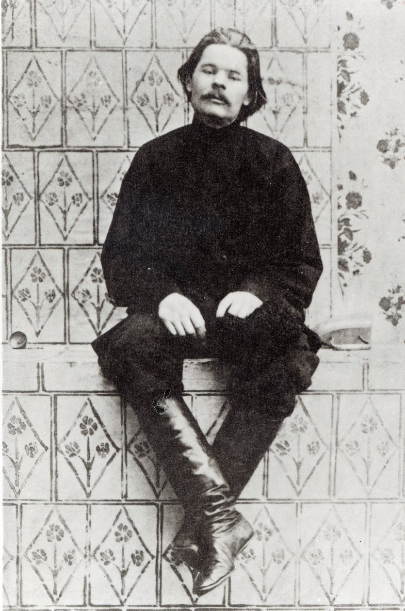 Maxim Gorky da Russian Photographer