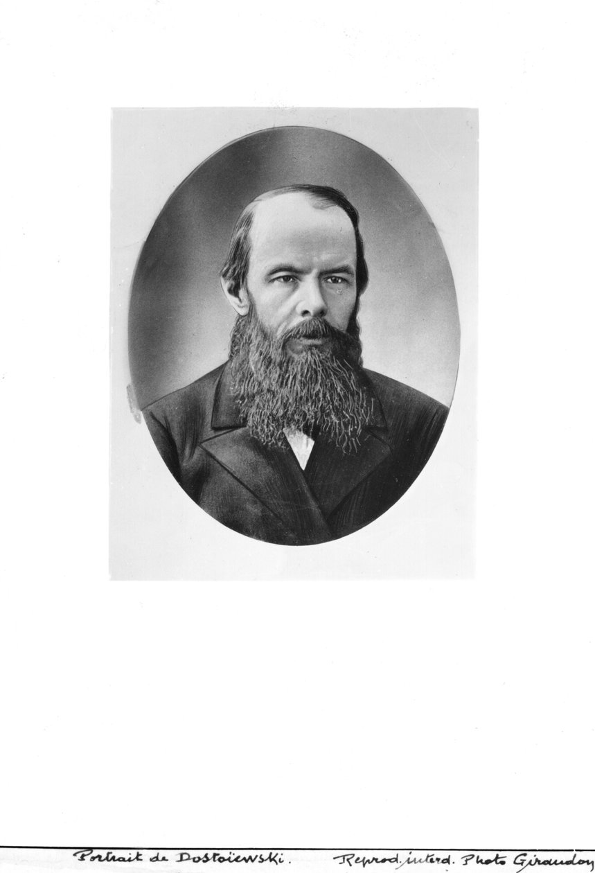 Ritratto di Fëdor Michajlovič Dostoevskij da Russian Photographer