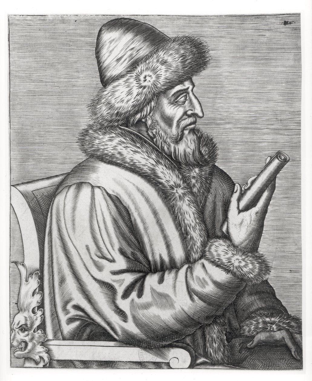 Ivan IV (1530-84) il Terribile da Russian School