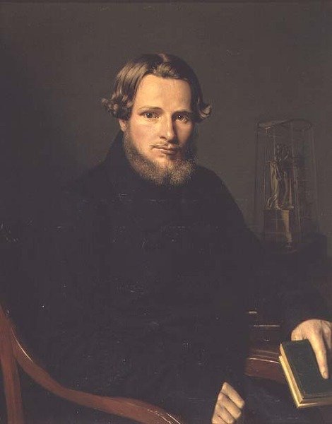Ritratto di Pyotr Vasilievich Filatov da Russian School