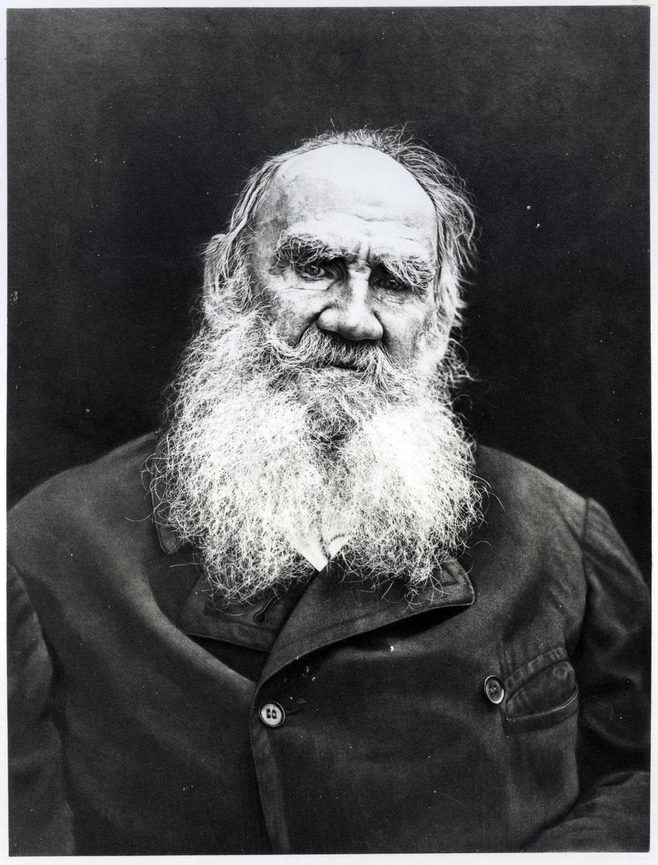Lev Tolstoj (foto in bianco e nero) da Russian Photographer