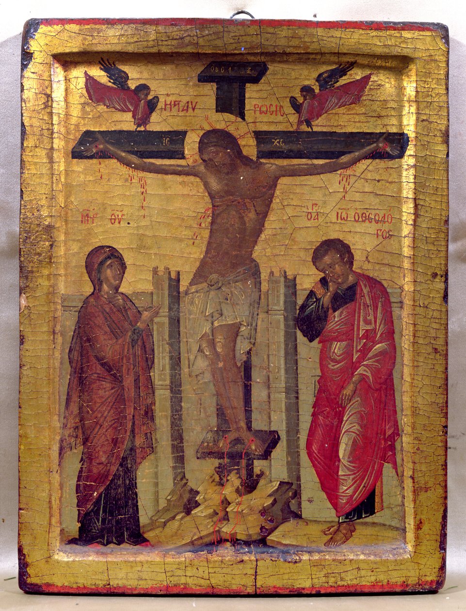 Cristo sulla croce da Russian School