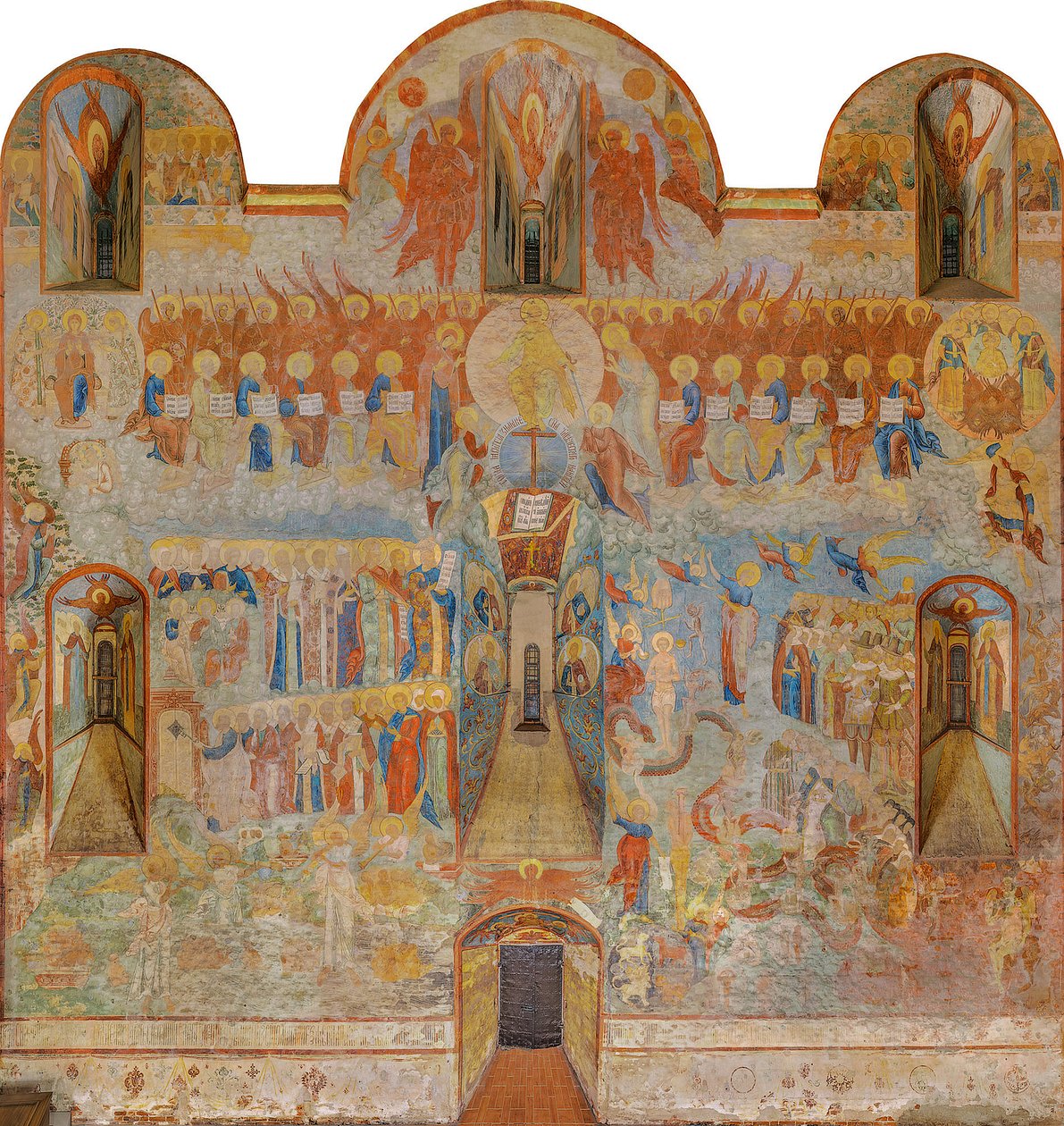 Il Giudizio Universale, Cattedrale di Santa Sofia, Vologda da Russian School