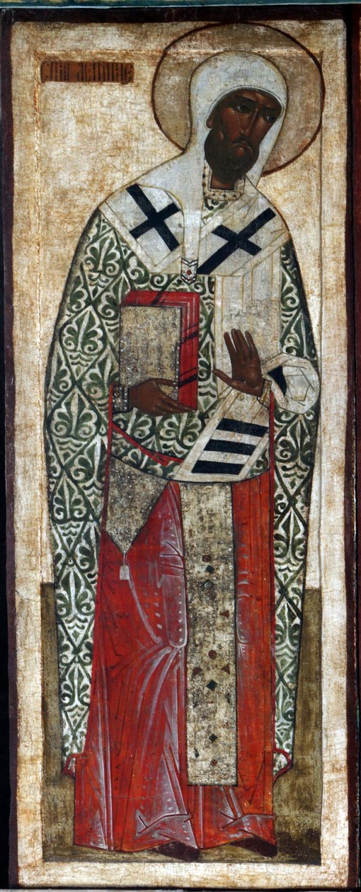 San Leonzio di Rostov, XVI secolo da Russian icon.
