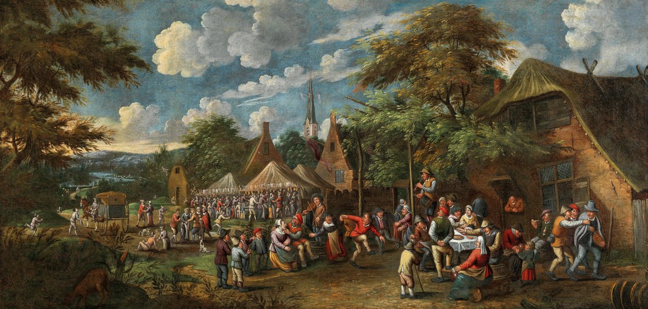 Fiera del villaggio da Rutger Verburgh