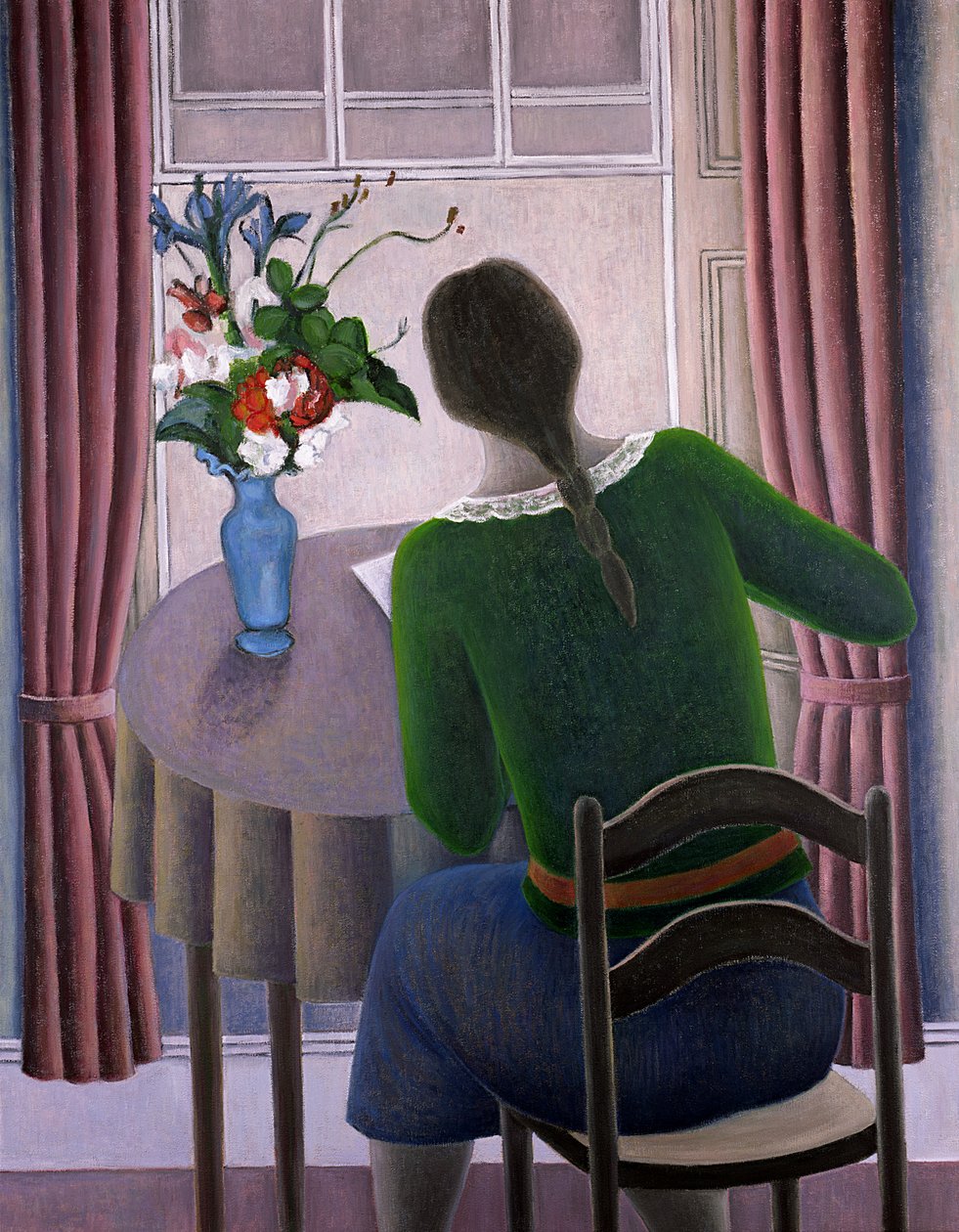 Donna alla finestra, 1998 da Ruth Addinall