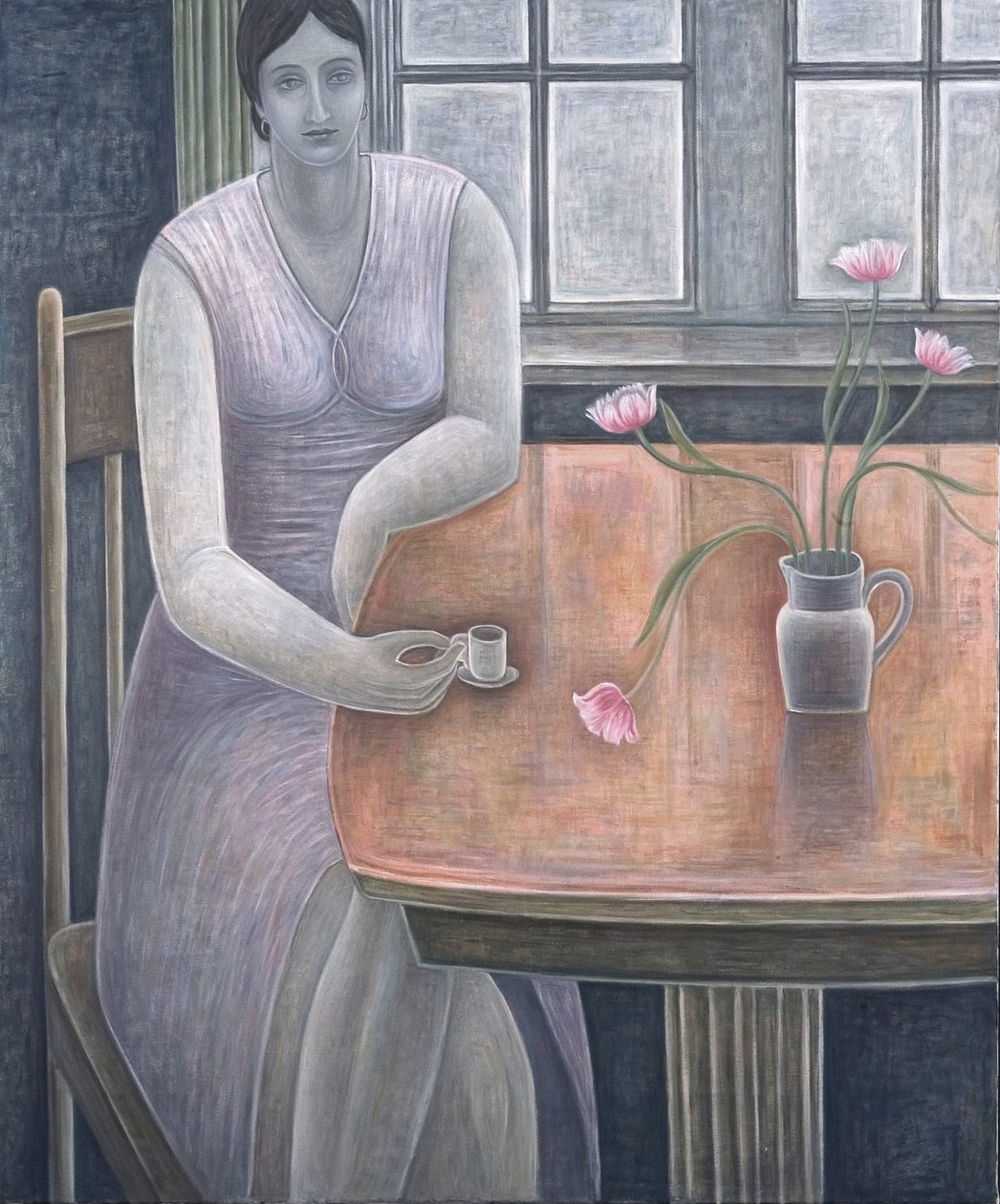 Donna con piccola tazza, 2007 da Ruth Addinall