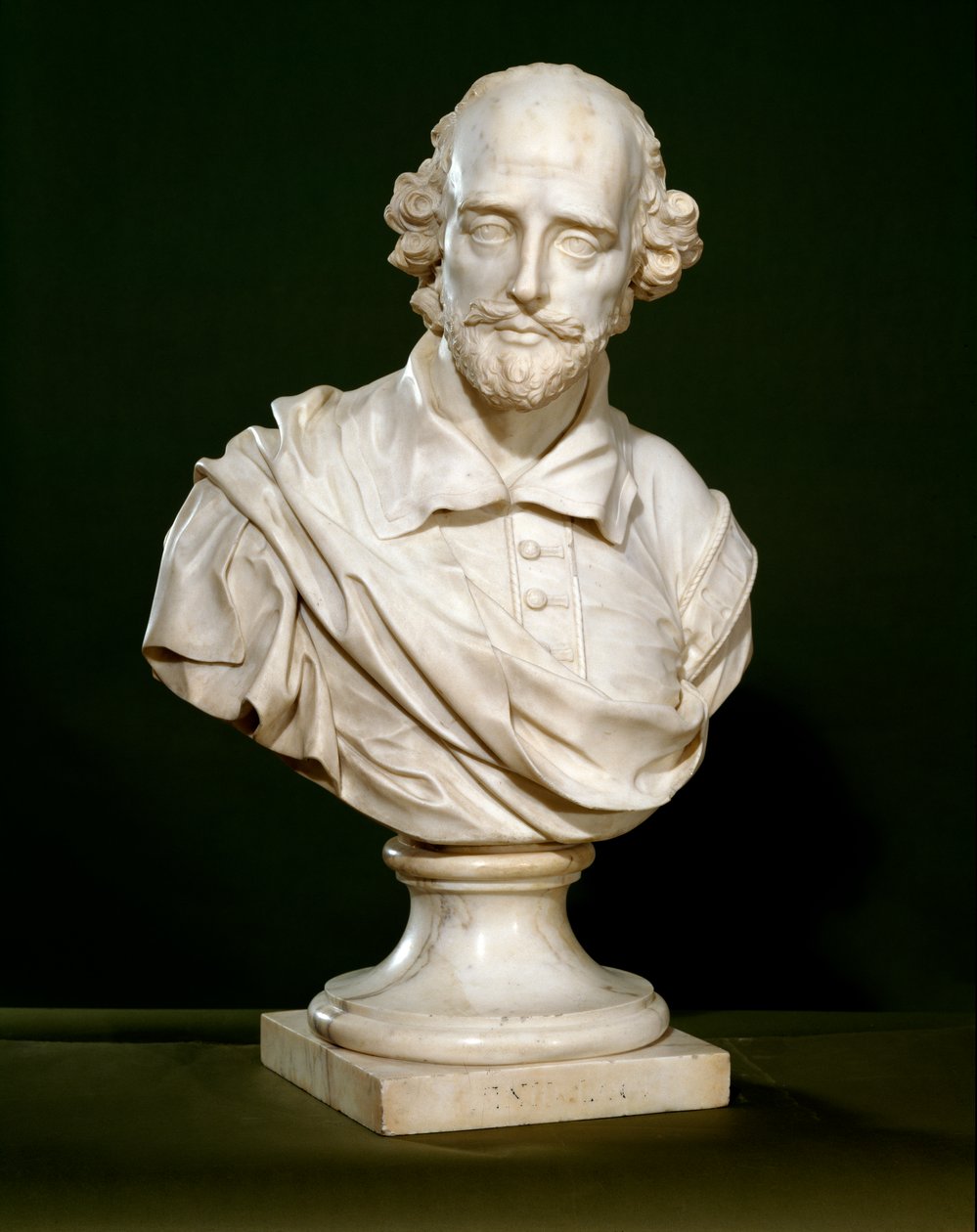 Busto di William Shakespeare, 1760 da Rysbrack
