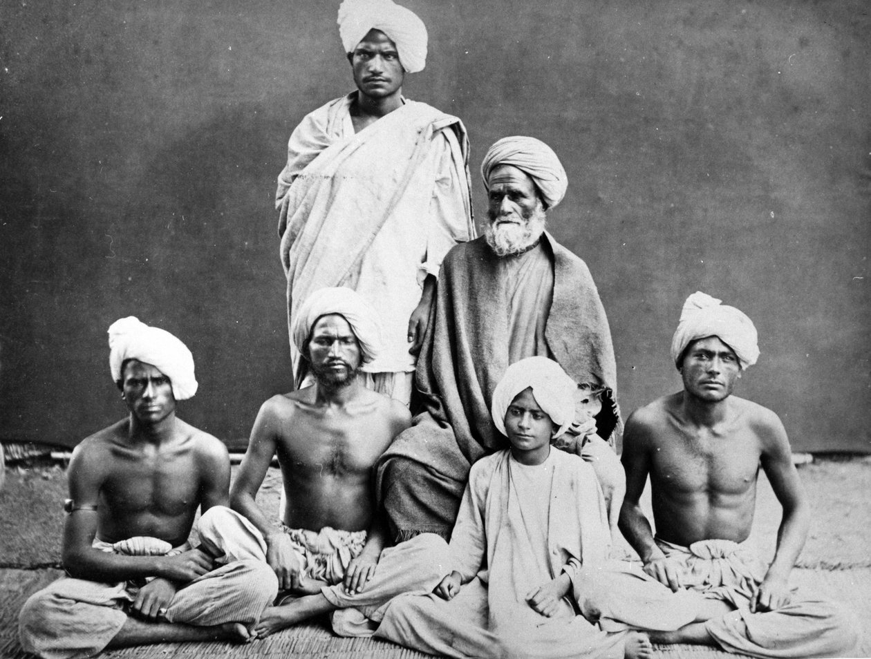 Barcaioli del Kashmir, c.1860s da S. and Shepherd, C. Bourne