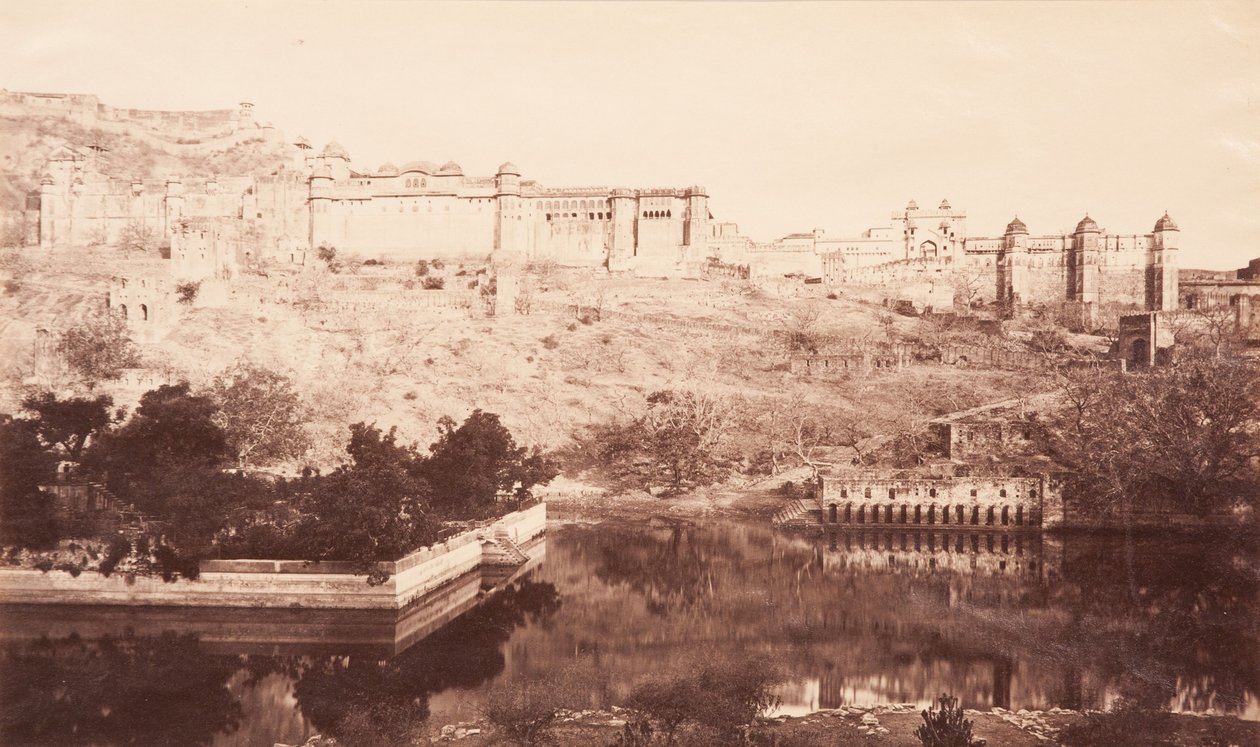 Veduta del Forte di Amber, 1871 da S. and Shepherd, C. Bourne