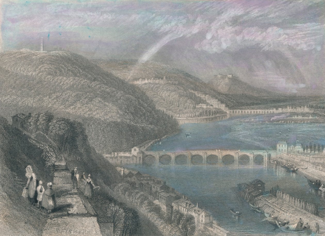 Ponte di St. Cloud da Sevres da S Fisher